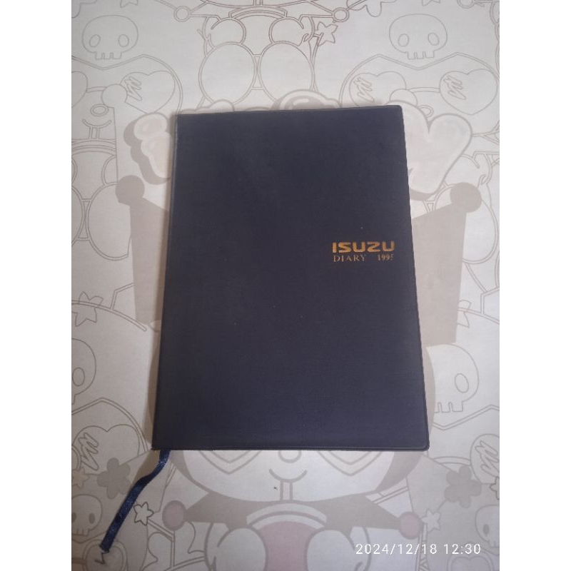 buku original agenda diary ISUZU tahun 1995
