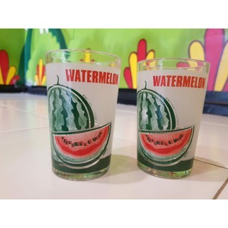 GELAS KACA WATERMELON ( Isi 1 lusin )