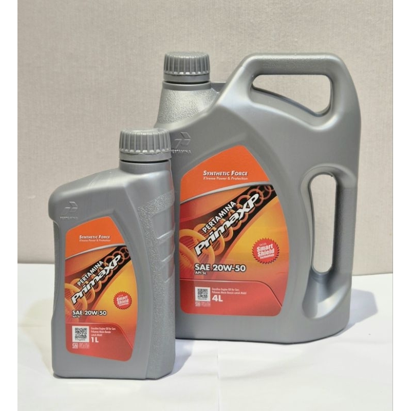 Oli Mesin Mobil Bensin Pertamina Prima XP 20W-50 20 50 20w 50