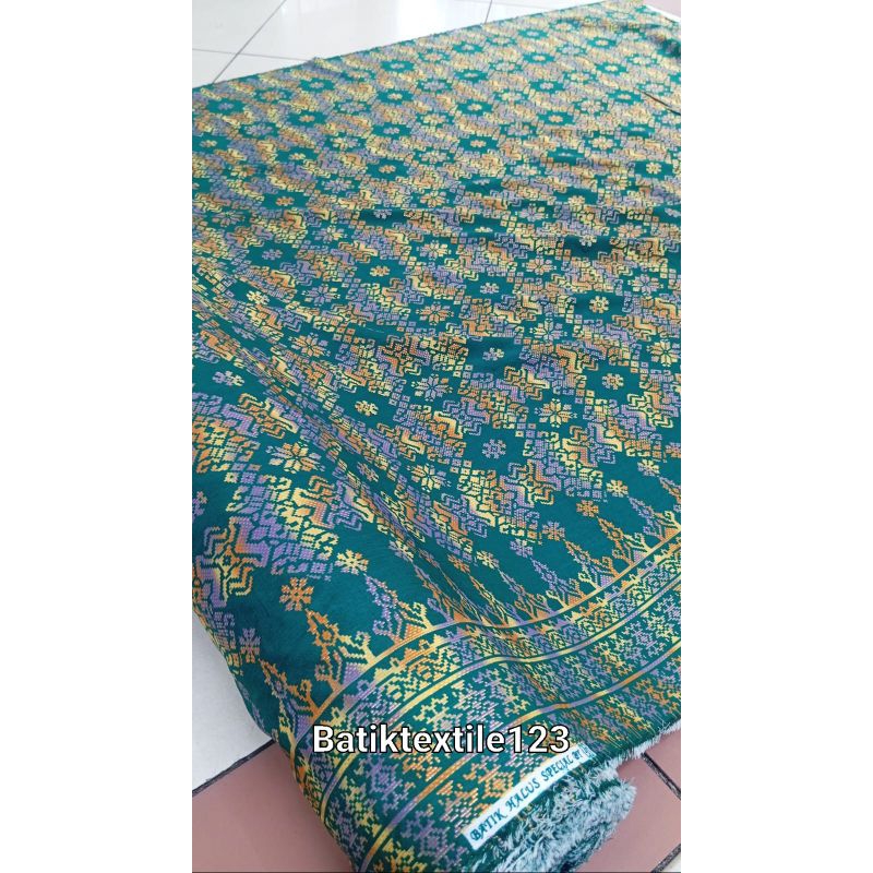 Kain Batik Semisutra/Batik Meteran Batik Motif Songket Terbaru Kelasik