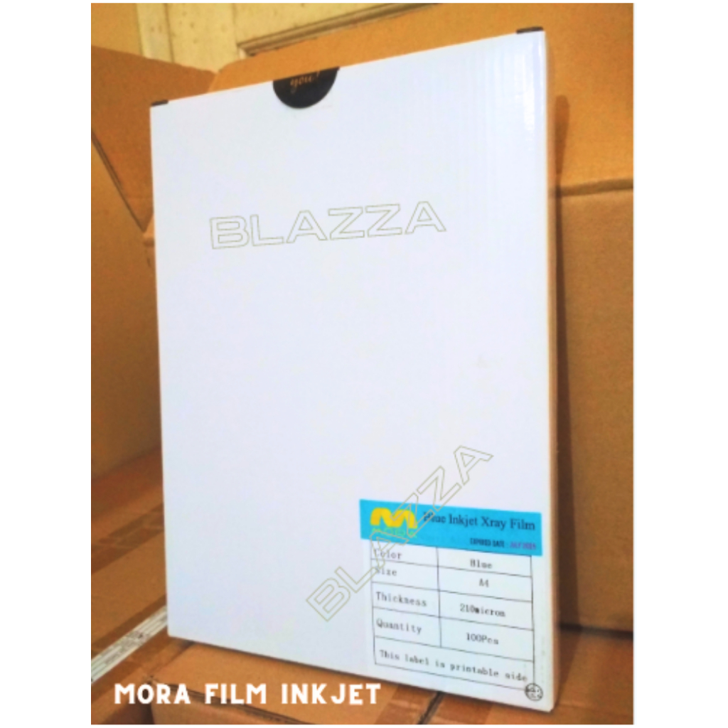 Paper Image Medical Dry Film Radiology MCU Rontgen X-Ray Blue Inkjet A4  Mora 4 Box
