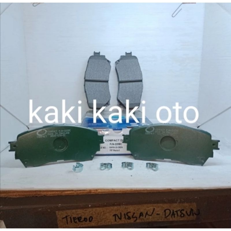 Brake pad disc brake kampas rem kanvas rem kampas disc depan new mazda 6 mazda-6 mazda6 new sky skya