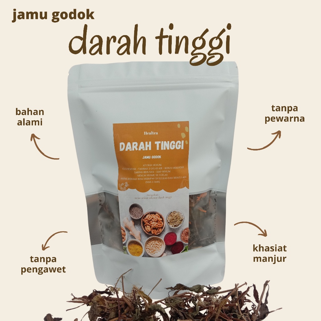 

DARAH TINGGI JAMU GODOK INSTAN TRADISIONAL ALAMI