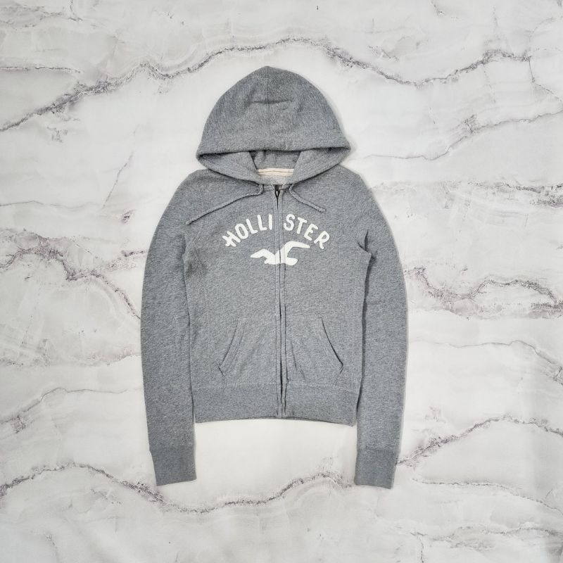 zipper hoodie hollister abu size S original
