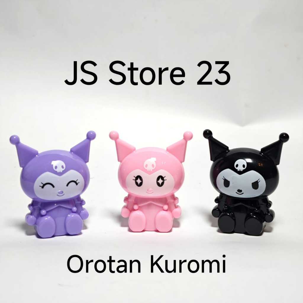 

Rautan Karakter Kuromi Sanrio / Serutan Kuromi / Orotan Kuromi