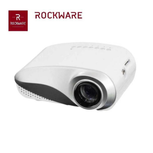 ROCKWARE RD-802 - Mini LED Projector 60 Lumens with TV Tuner BEKAS BERGARANSI