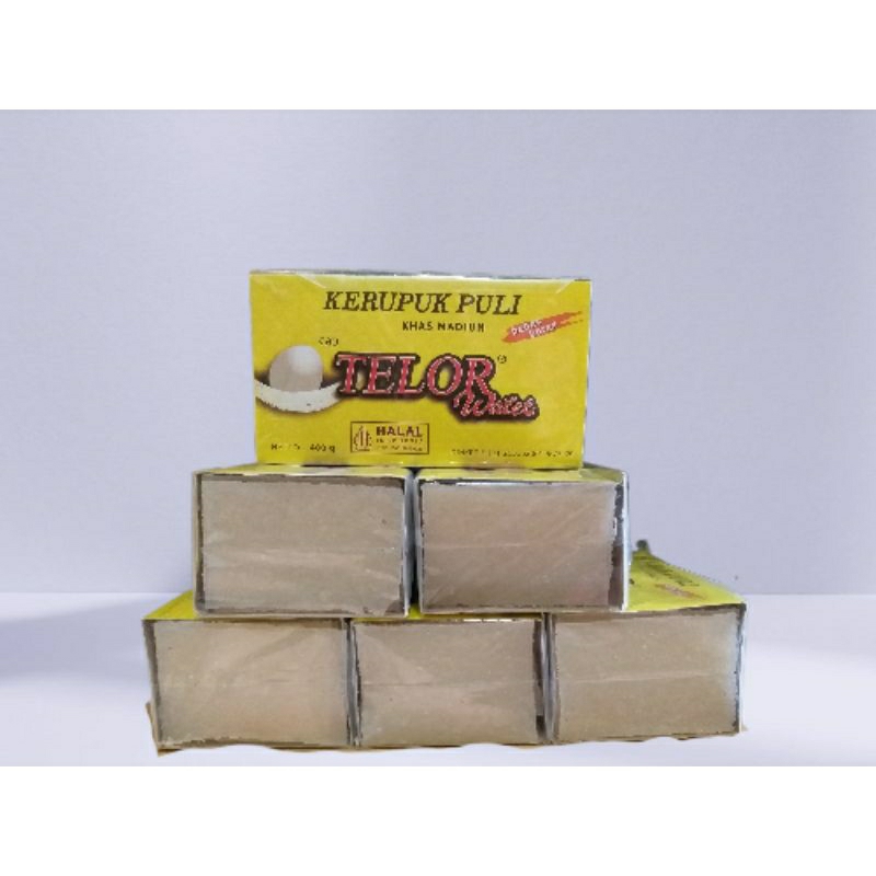 

Kerupuk Puli Cap Telur Walet Khas Kota Madiun Kemasan 400g