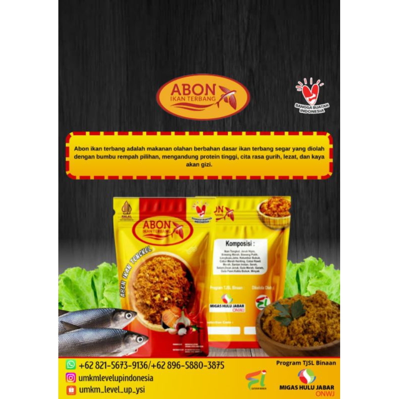 

Abon Ikan Cakalang - Abon Ikan Terbang
