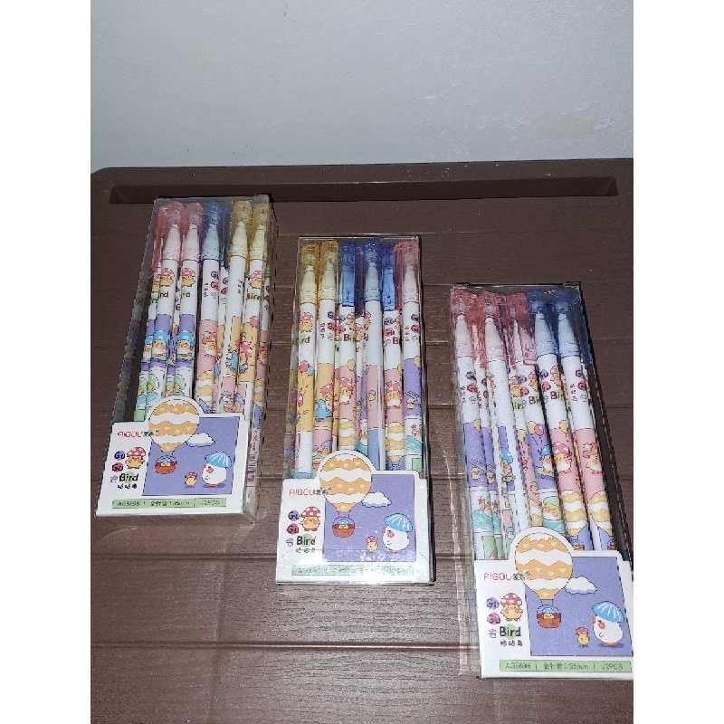 

Bollpoint Gel Lucu/ Pulpen Aigou HY Selusin/ 1 Pack (12pcs)