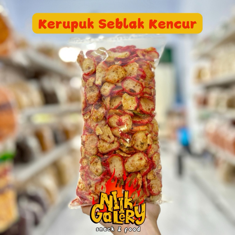 

Kerupuk seblak kencur 250 gr