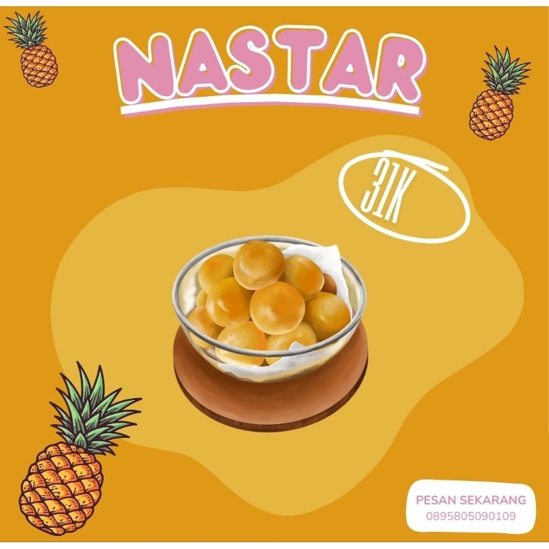 

Nastar Kue Kering Home Made 10000% dibuat dengan cintahh, wangi dan lumer