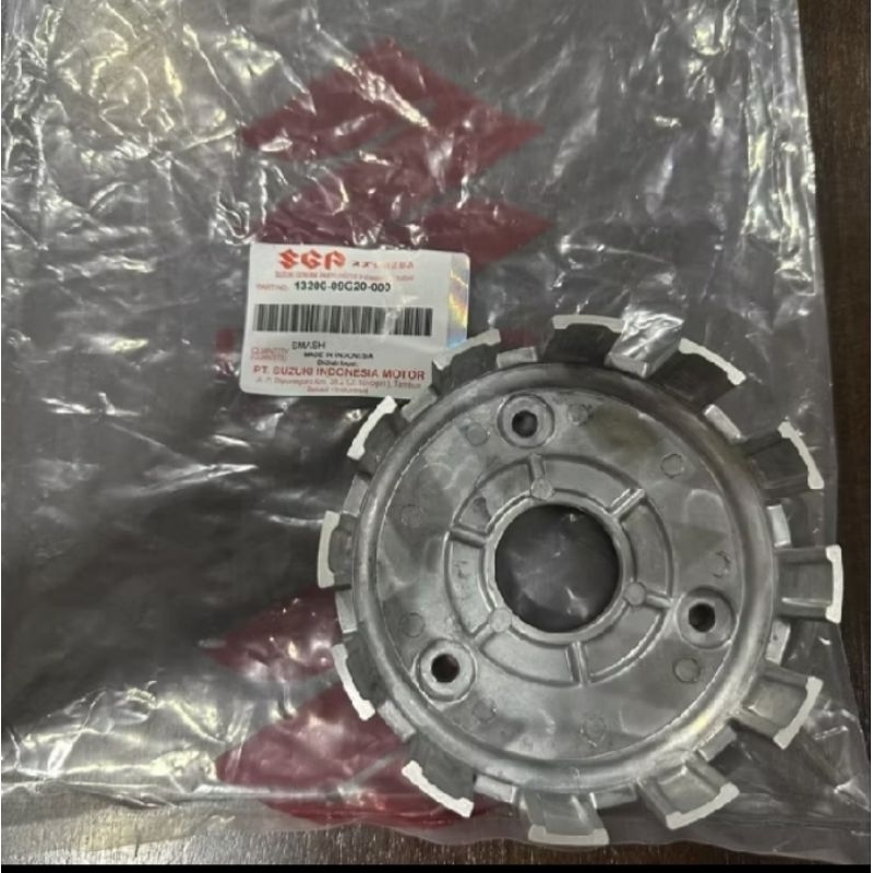 Rumah Kopling Aluminium Mangkok Gear Motor Suzuki Smash 110 Smash Titan