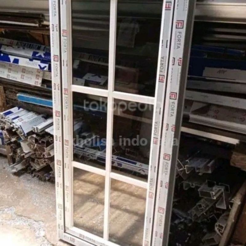 jendela alumunium kaca list ornamen free packing L.40