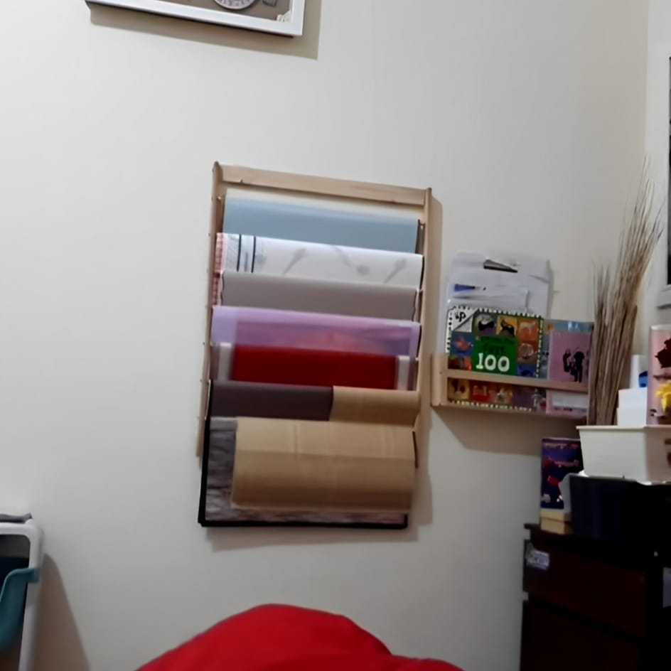 Rak Cleophane / Rak kertas wrapping / rak kertas kado / rak multifungsi