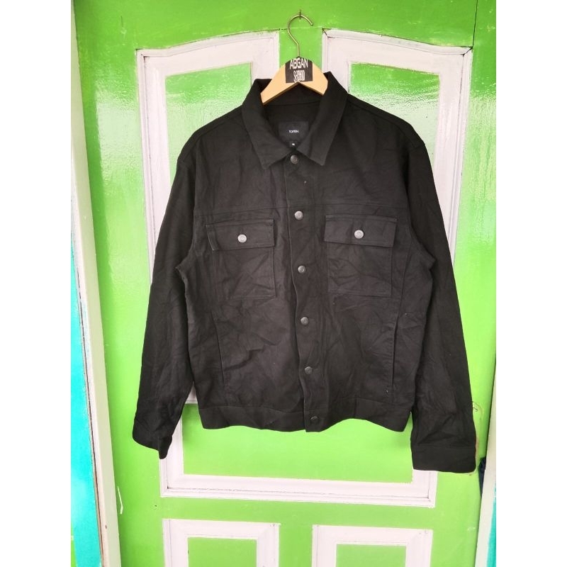 trucker jacket denim type 2 top ten second