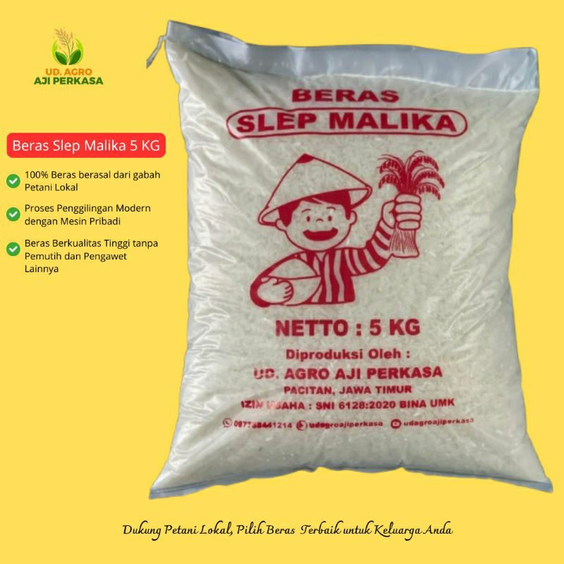 

Beras Murah Slep Malika 5 KG