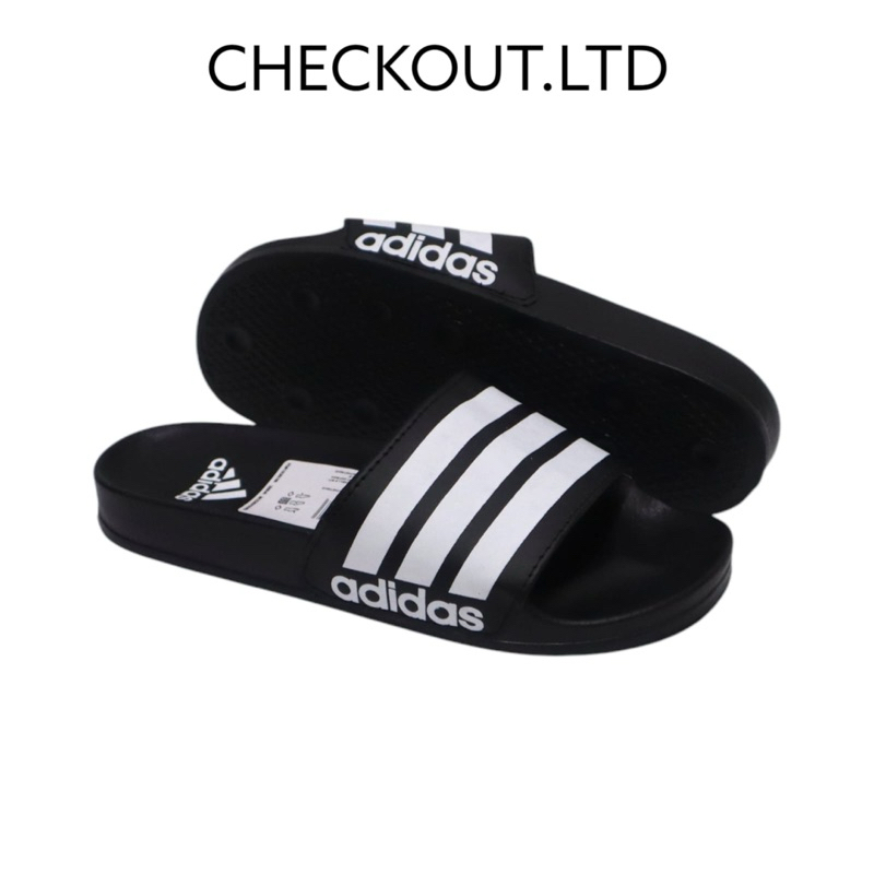 Adidas Sandal Hitam - Adidas Sandal Hitam Pria - Sandal Slop - Sandal Slide