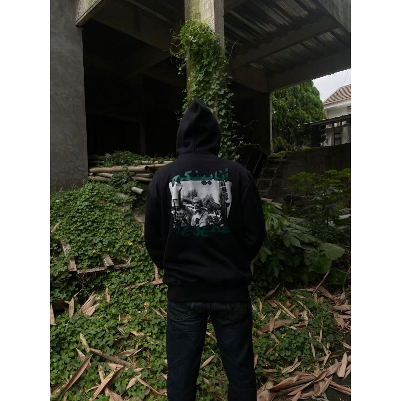 Sweater Cotton flecee/Sweater pria hitam / Sweater Polos / Sweater hitam