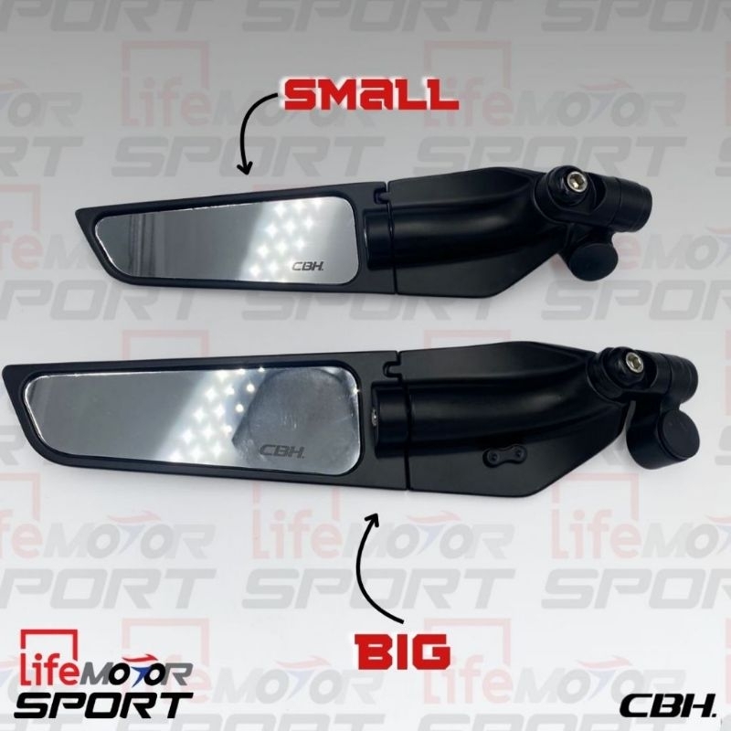 Spion Winglet Model Rizoma Vario Pcx Beat Nmax Mio / Spion Winglet CBH Viral ini yg big