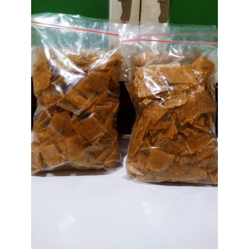 

Keripik Kering/opak/enye khas sunda 500gr