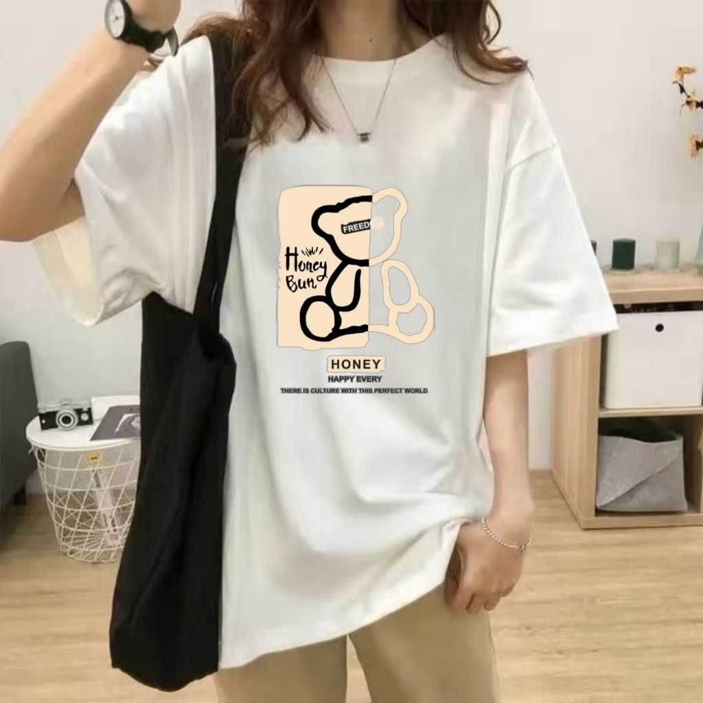 PAKET HEMAT` KAOS OVERSIZE WANITA / KAOS DISTRO WANITA/ KAOS STREETWEAR OVERSIZE / BAJU KAOS DISTRO