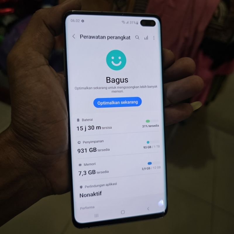 Samsung S10 plus 12/1TB