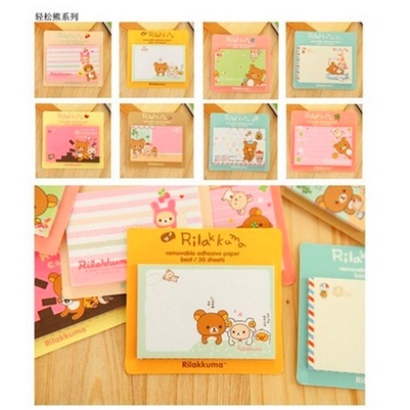 

AOB Memo Mini Karakter Lucu Notebook Sticky Notes Tempelan Catatan Kecil Tempel Note Penanda Animal