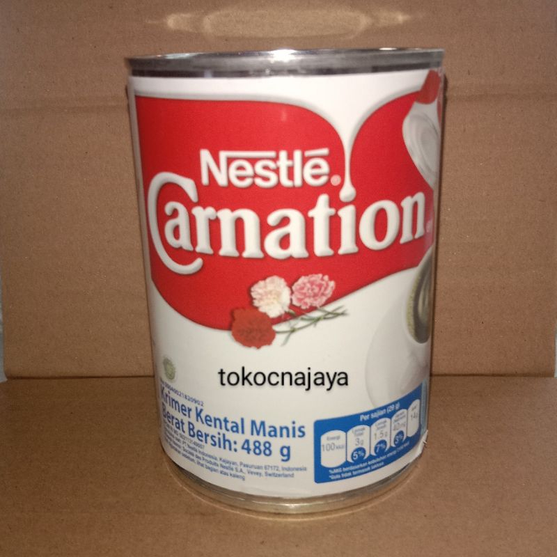 

Susu Kaleng Kental Manis Krimer Nestle Carnation 488g