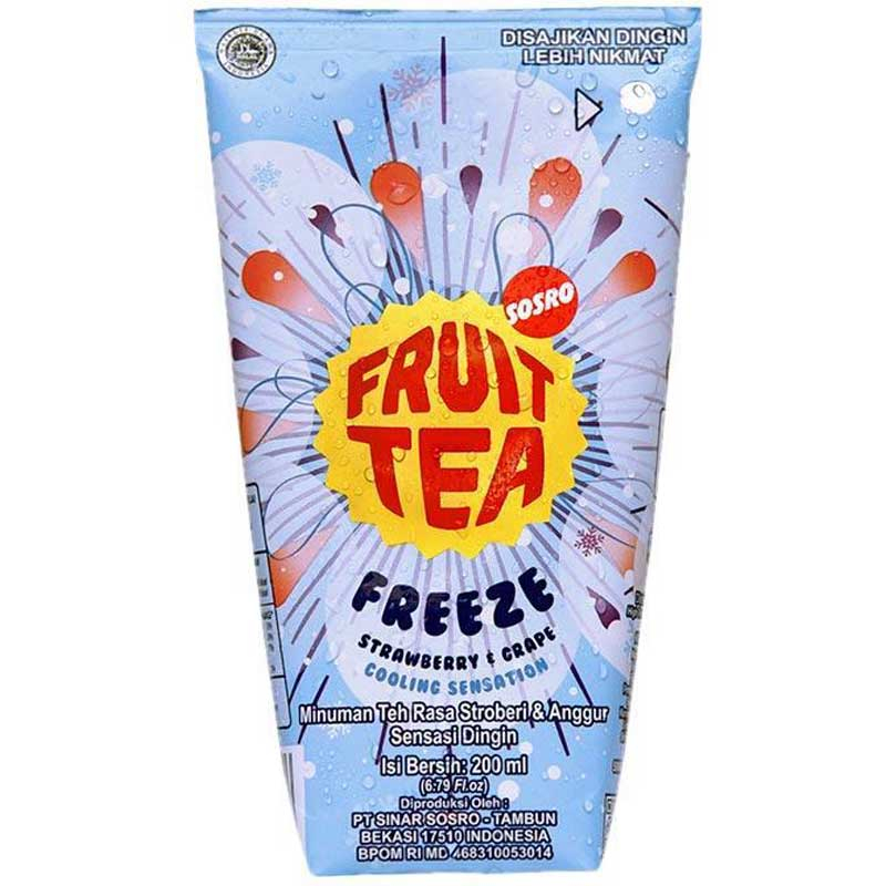 

Fruit Tea Minuman Teh Freeze 200 ml