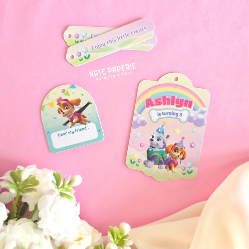 

PAW PATROL Girl Hang Tag