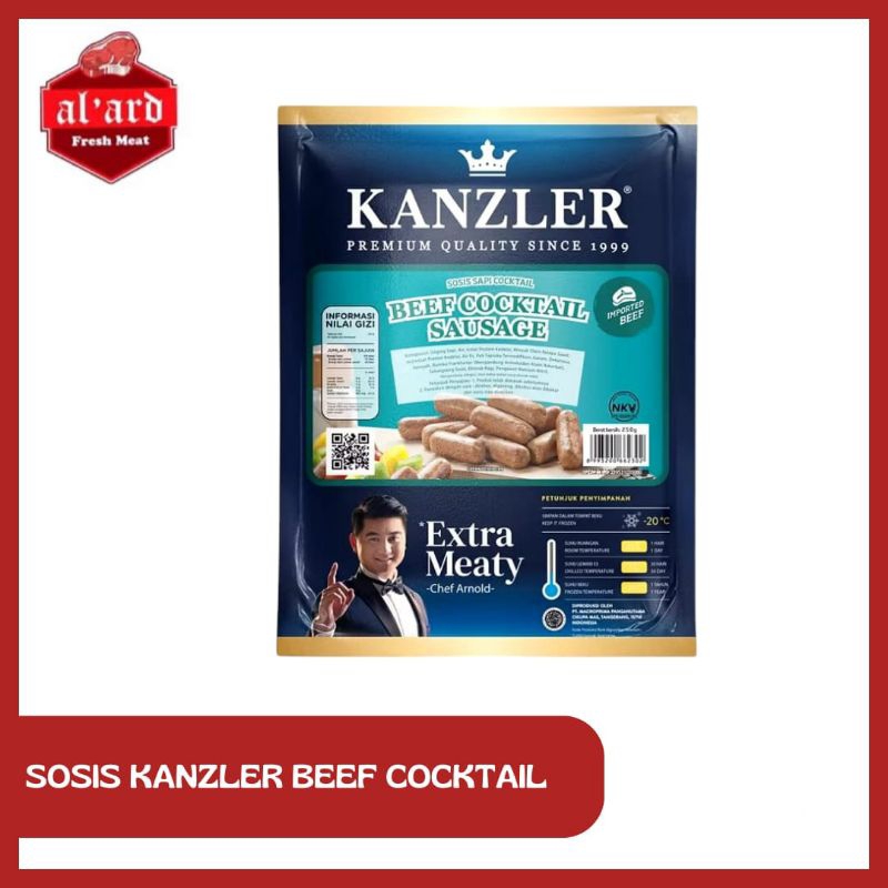 

SOSIS KANZLER BEEF COCKTAIL 250 g