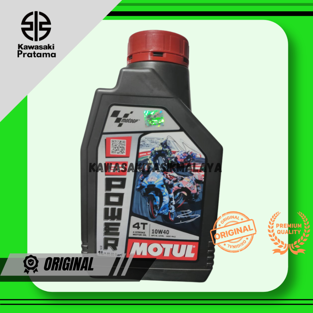 OLI MOTUL RACING-Motul Power 4T Motor Oil 10W40 ORIGINAL