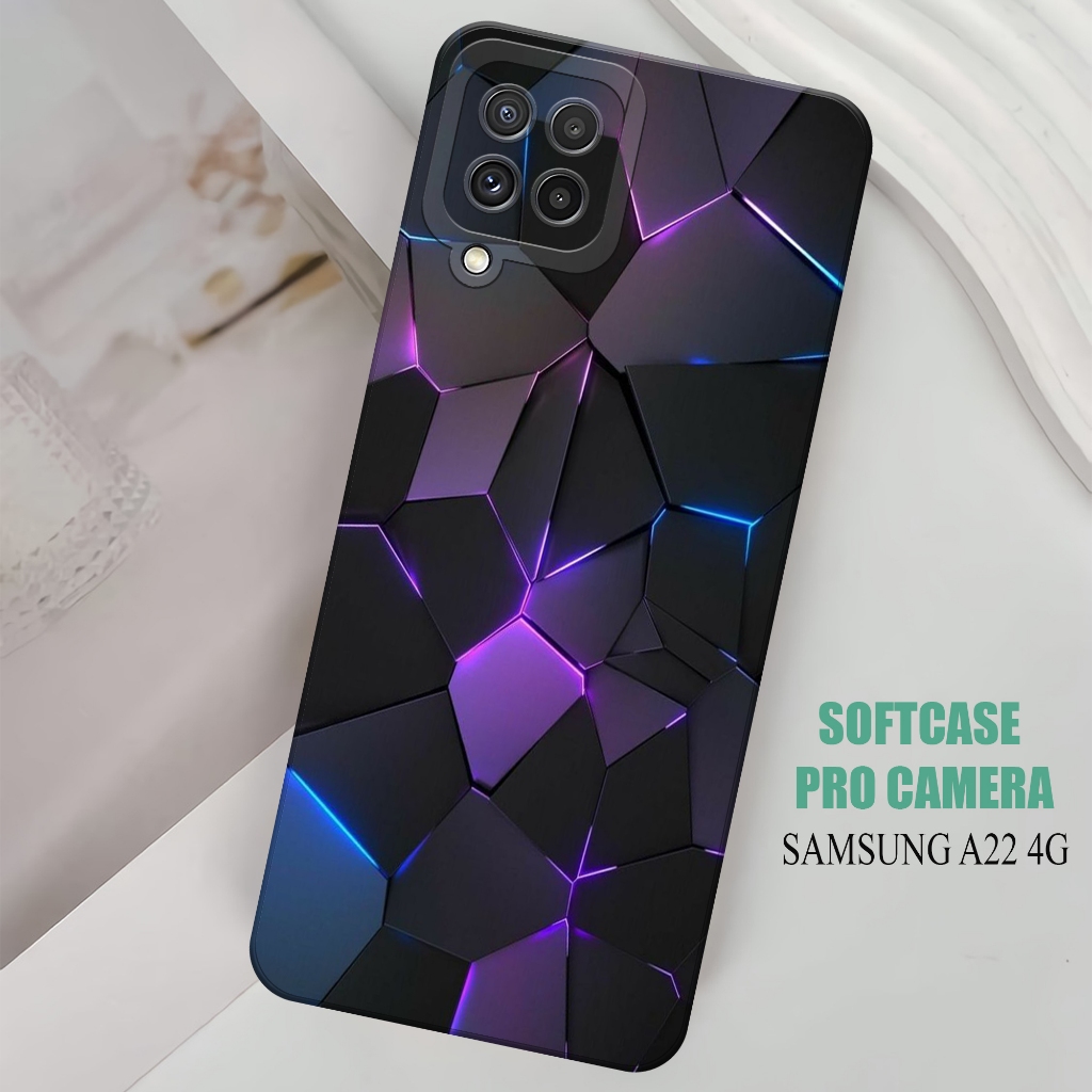 Case SAMSUNG  A22 4G - SAMSUNG  A22 4G  Terbaru - Softcase  SAMSUNG  A22 4G  - Softcase Pro Camera -