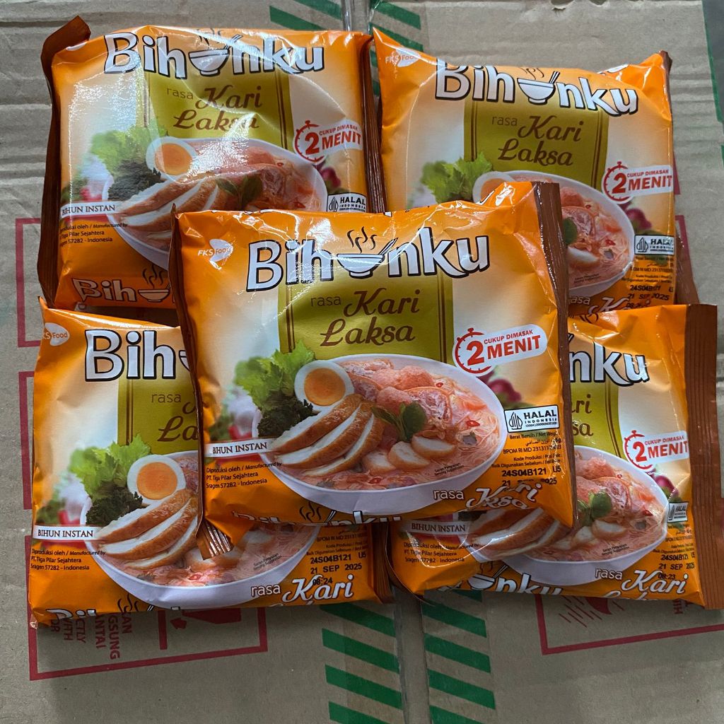 

BIHUNKU PAKET ISI 5 RASA KARI LAKSA