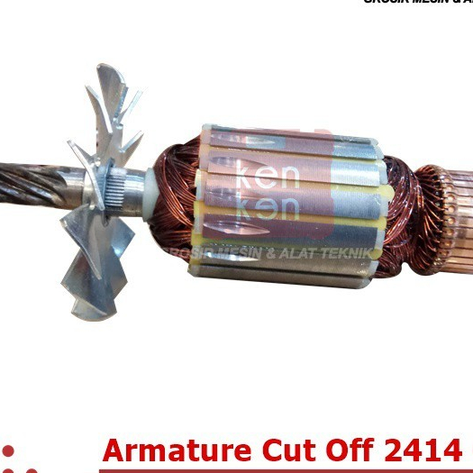 OSSEL Armature Cut Off 14 Inch PB2414 Angker Mesin Gergaji PB 2414 OSSEL