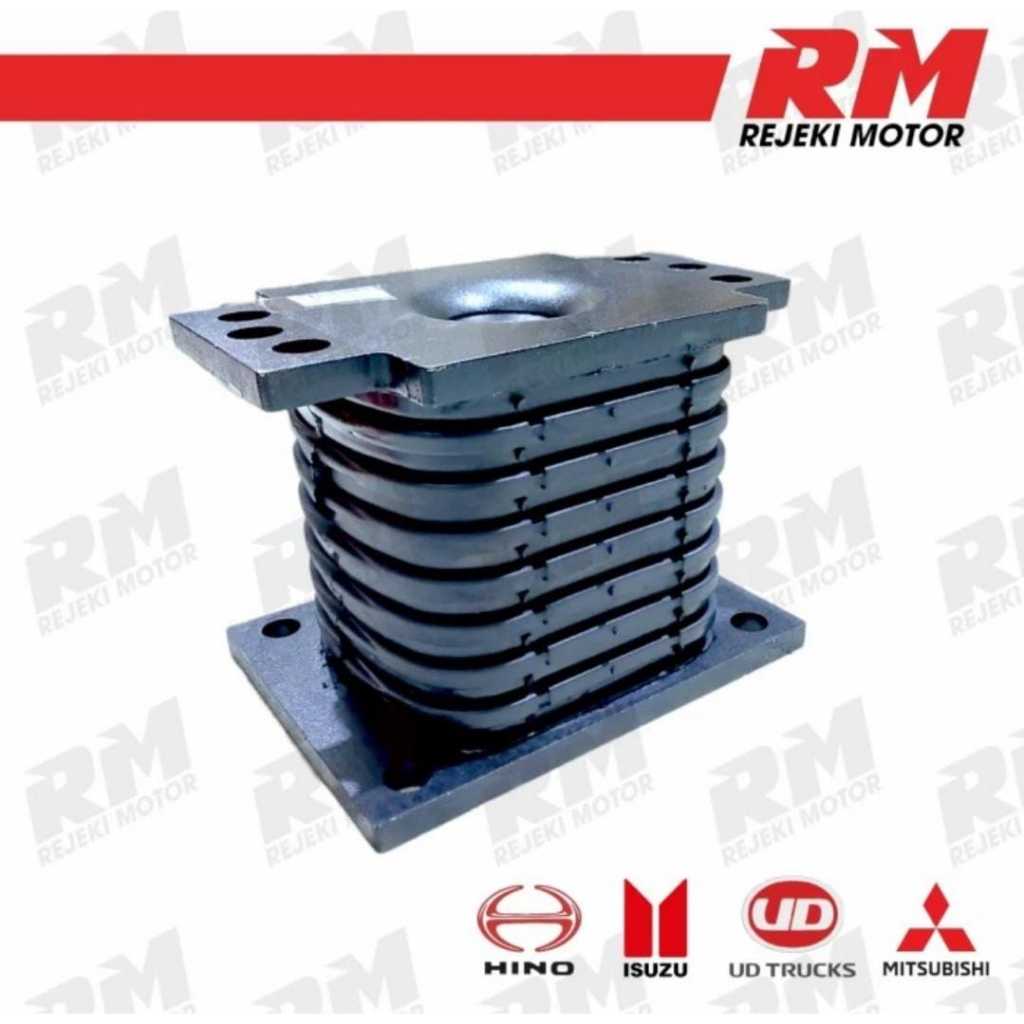 Rubber Spring Karet Bantalan Hollow Spring Volvo 20390836