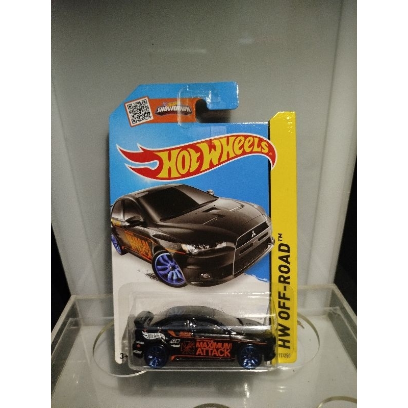 Hot Wheels Mitsubishi Lancer Evolition 2001 sudah free protector