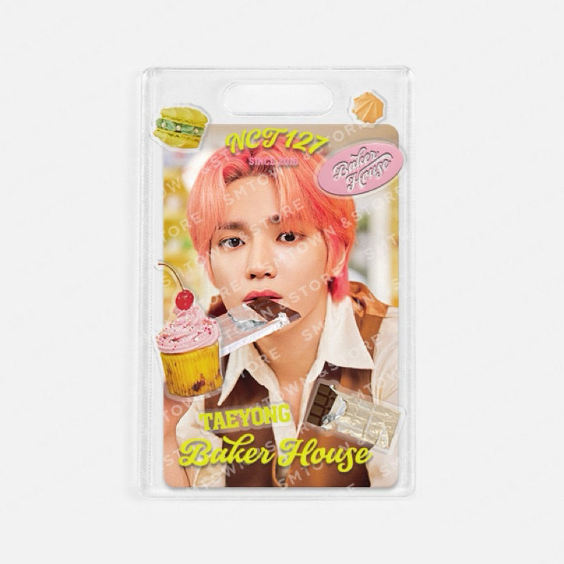 OFFICIAL MD BAKER HOUSE PHOTO HOLDER & STICKER PHOTOCARD PC JOHNNY DOYOUNG