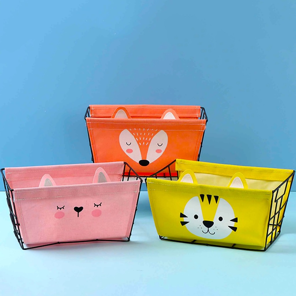 Keranjang Kartun Besi, Keranjang Besi Aesthetic, Keranjang Besi Serba Guna, Keranjang Besi