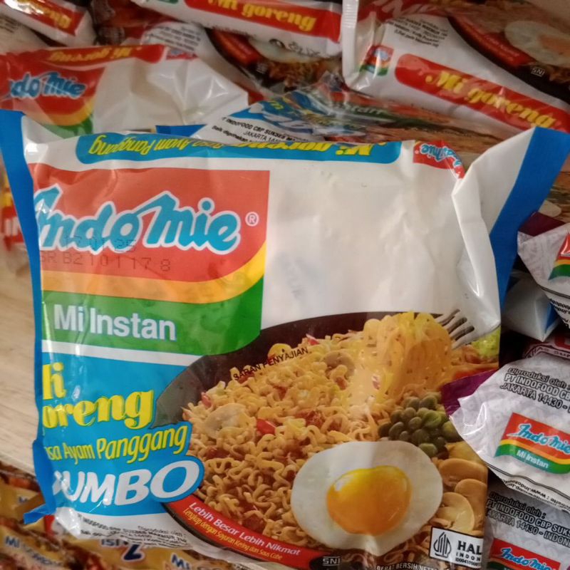 

MIE INSTAN INDOMIE JUMBO RASA AYAM PANGGANG 127g
