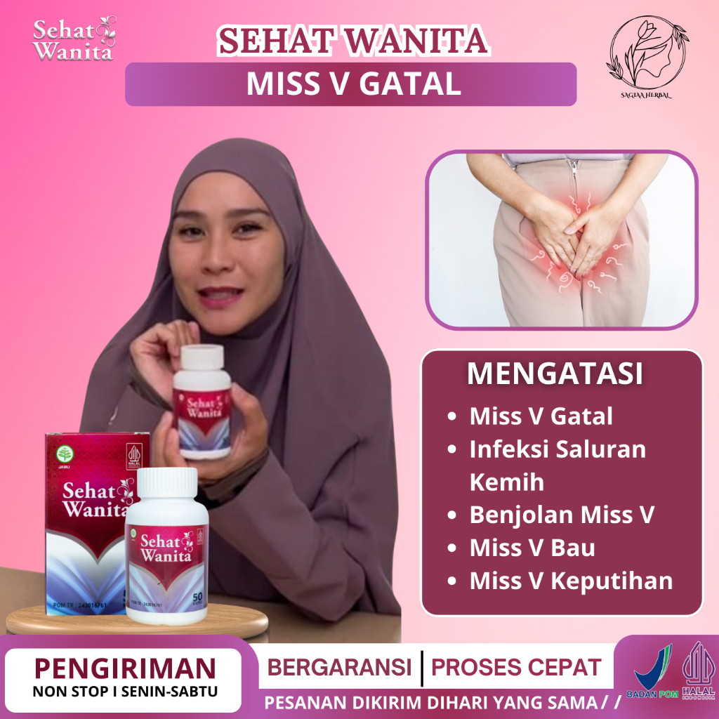 Obat Miss V Gatal Infeksi Saluran Kemih Benjolan Miss V Miss V Bau Miss V Keputihan Sehat Wanita 100