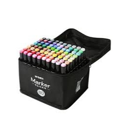 

M&G DOUBLE-TIP SQUARE ART MARKER 80C APMV1416 - Highlighter M&G 60 Warna Dan 80 Warna