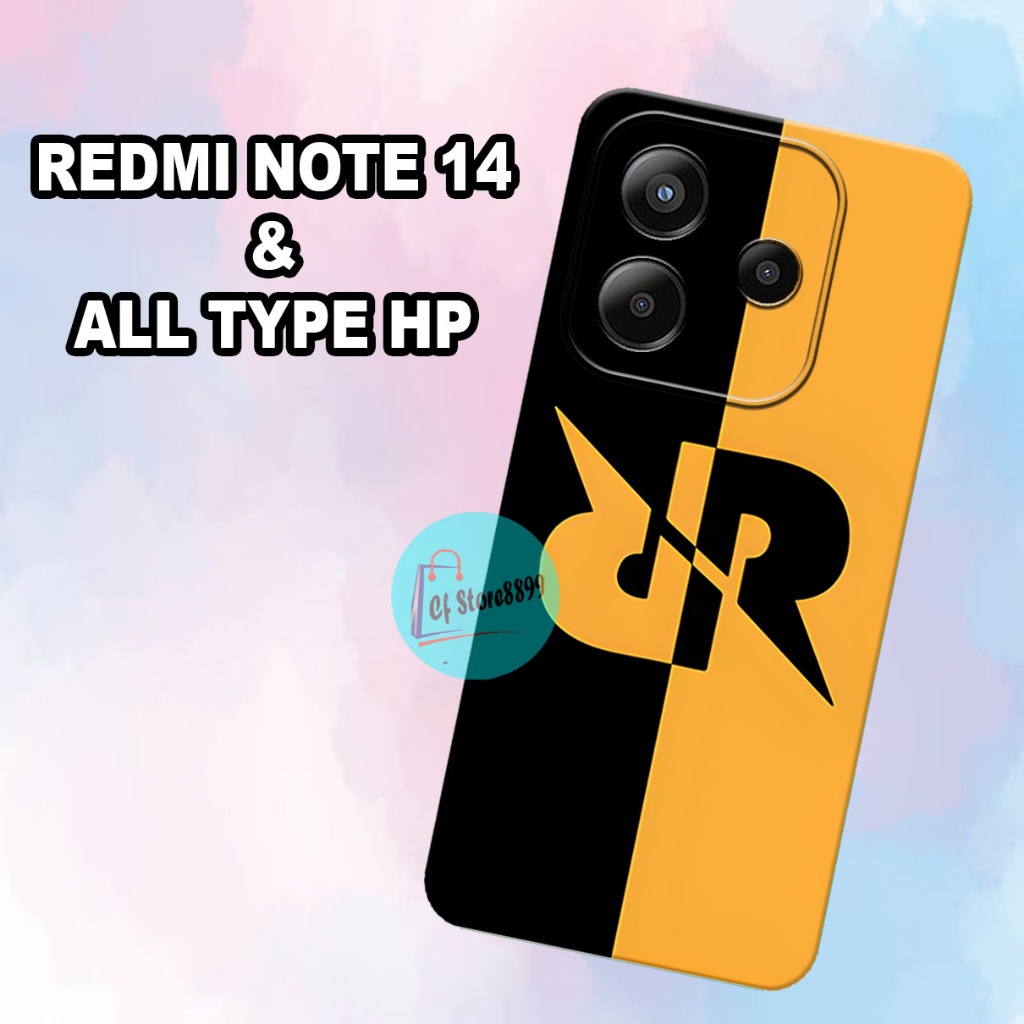 (CFS27) Softcase procamera  untuk Hp REDMI NOTE 14 Motif Cowok /Case REDMI NOTE 14   bahan karet len