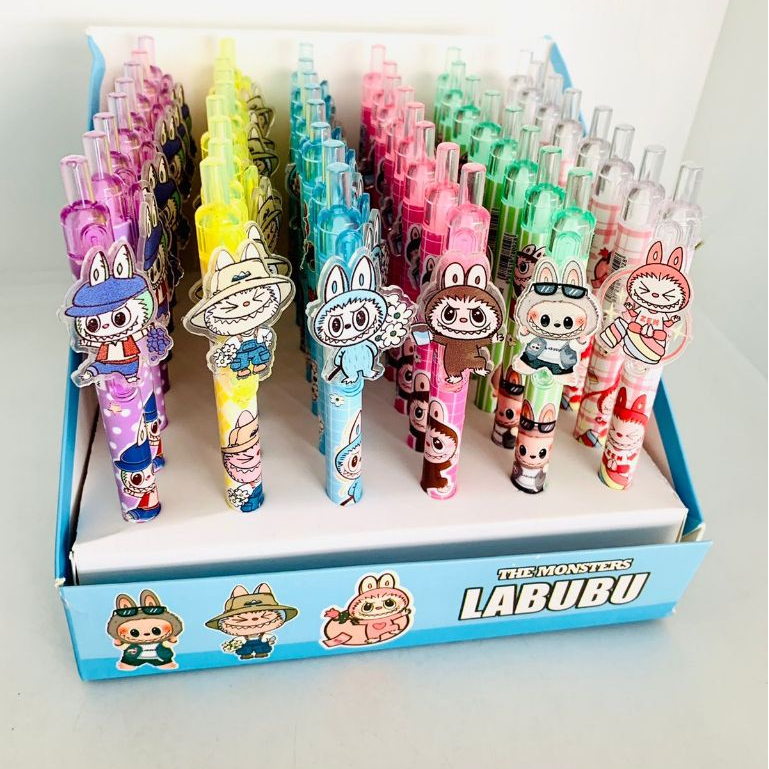 

[1 Box / 48 Pulpen] LABUBU Pulpen Cetek Acrylic FANCY