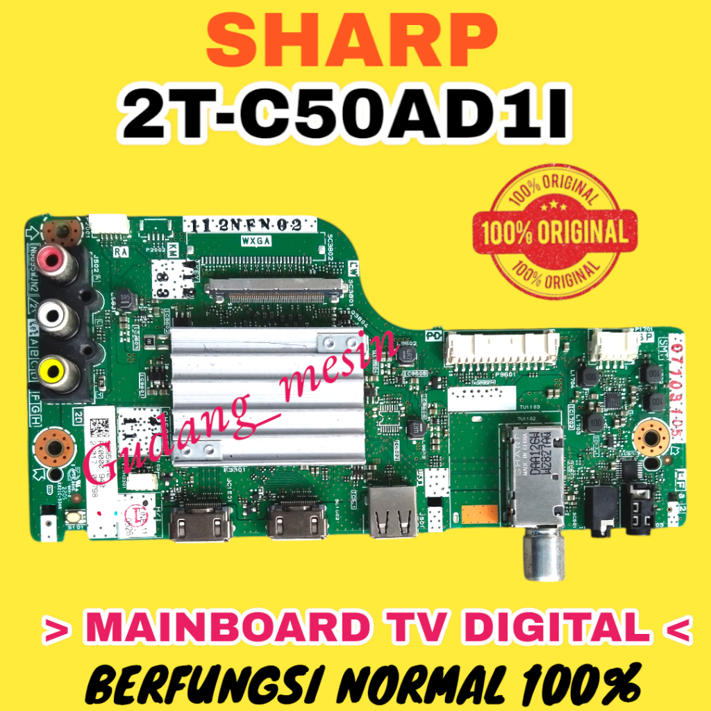 MAINBOARD TV DIGITAL SHARP2TC50AD11/MAINBOARD TV DIGITAL SHARP2TC50AD11/MAINBOARD TV DIGITAL SHARP2T