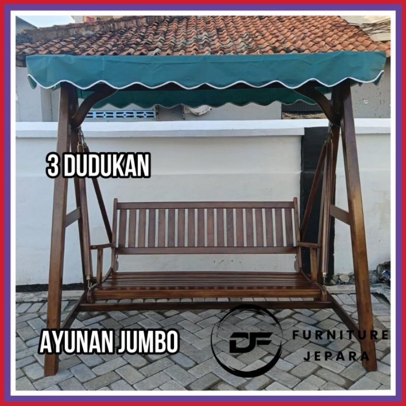 Kursi Bangku Ayunan Gantung Ayunan Teras Kayu Jati Ayunan Jumbo