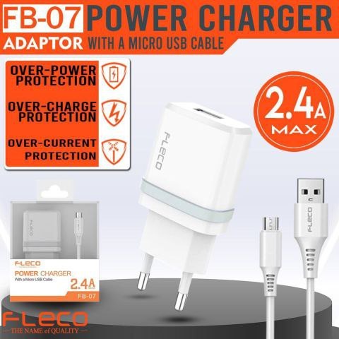 CHARGER FLECO FB-07 | MICRO | TYPE-C | FAST CHARGING | ORIGINAL