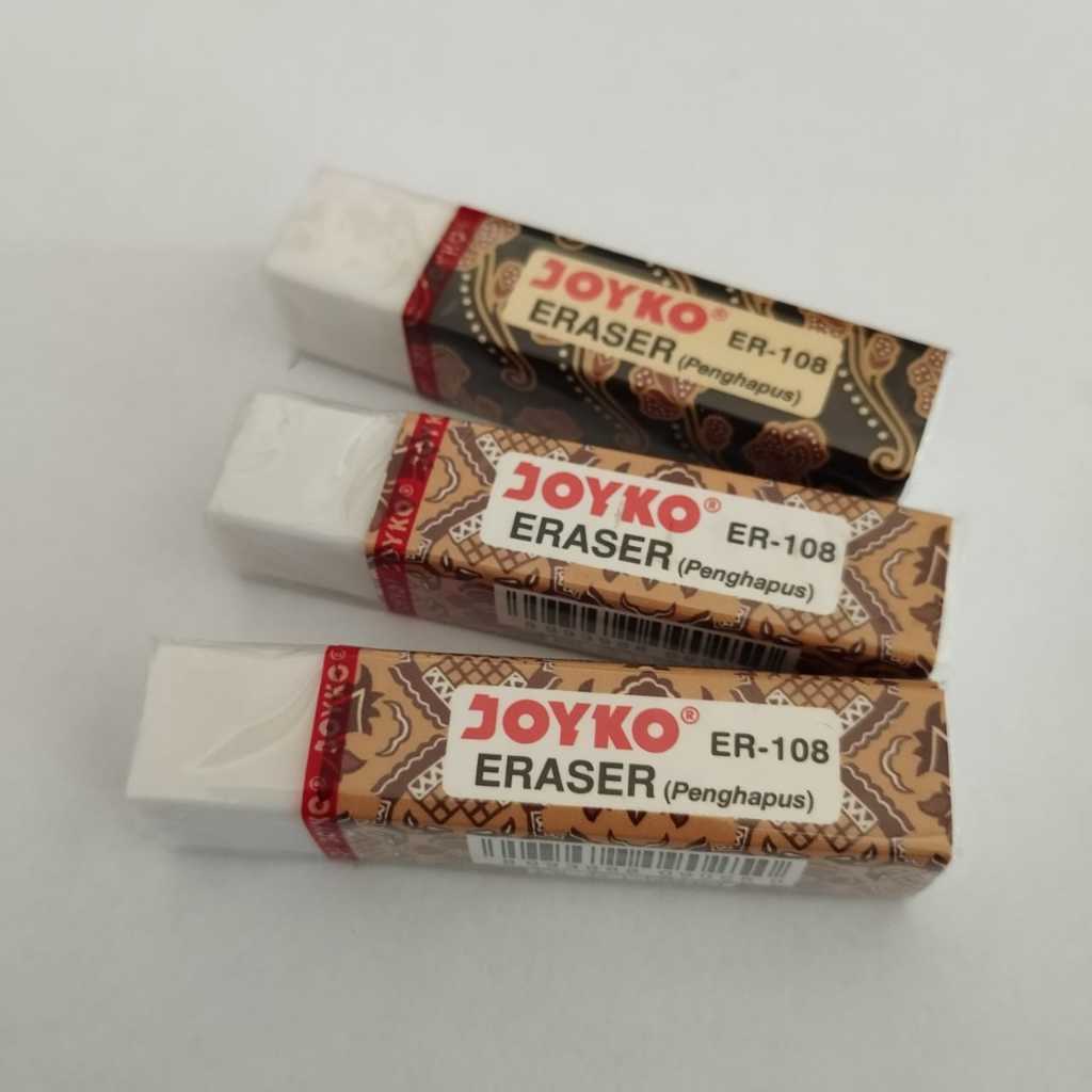 

Penghapus Joyko ER-108 / Eraser - Penghapus Putih Tema Batik