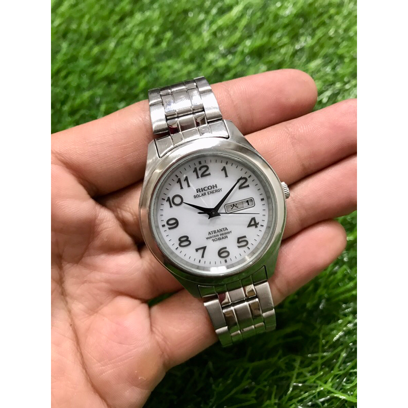 jam tangan ricoh original jam tangan ricoh solar energy bekas original jam tangan ricoh atranta sola