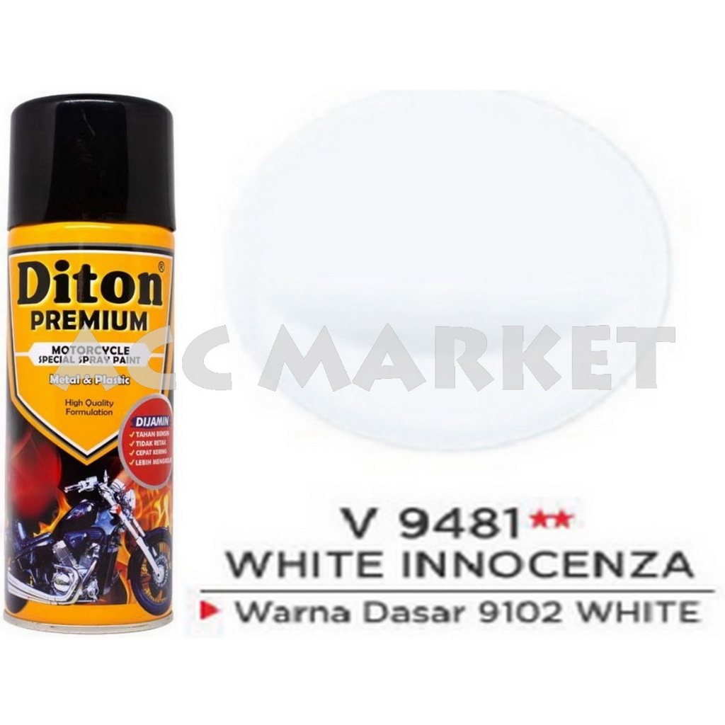 Pilox Diton Premium Pilok Pylox Putih White Innocenza 9481